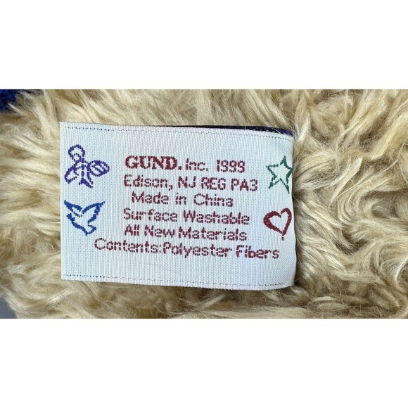 Limited Edition Millenium Joy & Peace Gund Bears Large 26” Plush - Picture 11 of 13